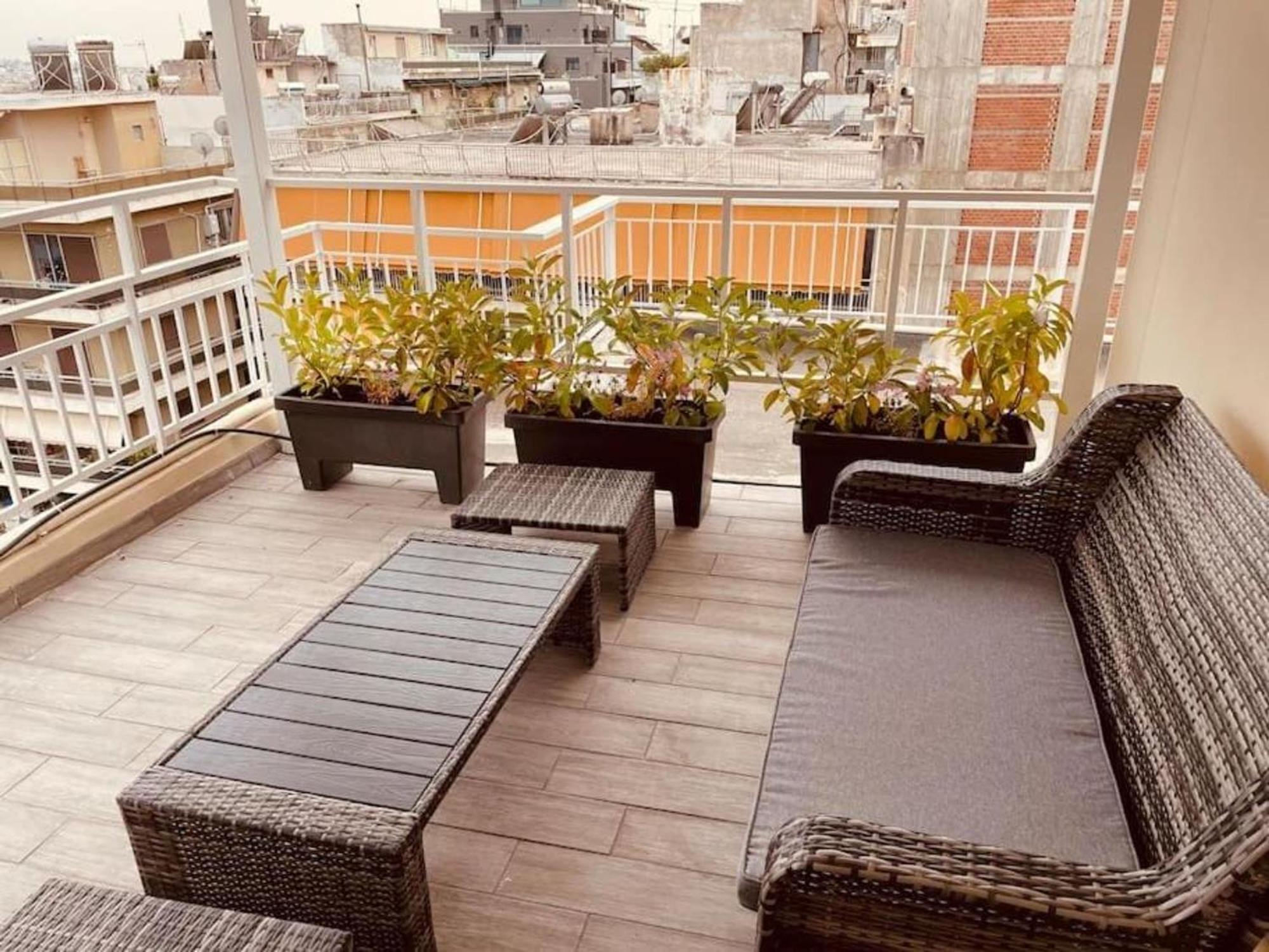 Tiny Rooftop Apartment Athén Kültér fotó
